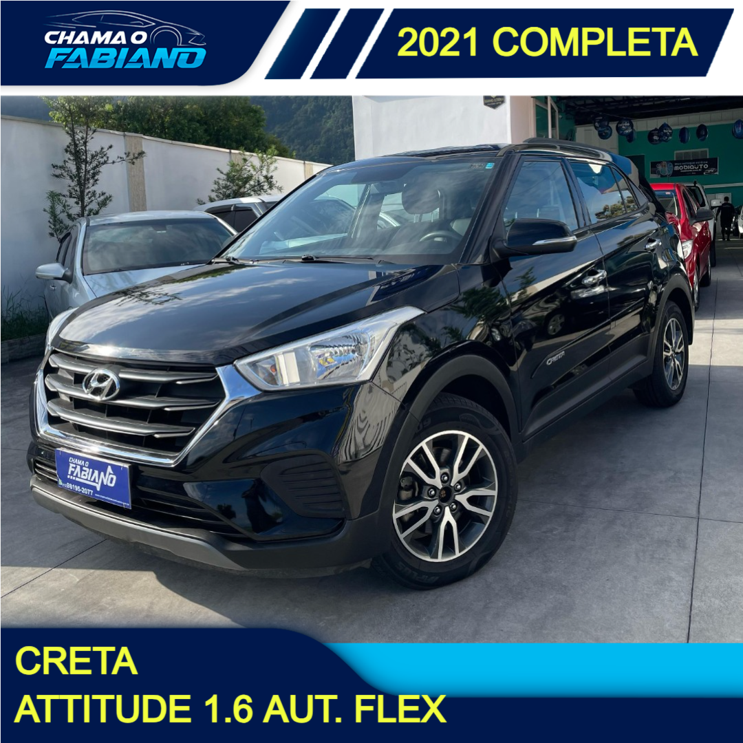 Creta 1.6 16V 4P FLEX ATTITUDE AUTOMÁTICO
