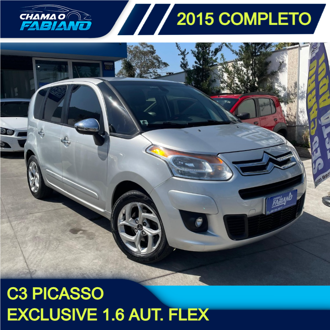 C3 Picasso 1.6 16V 4P FLEX EXCLUSIVE AUTOMÁTICO