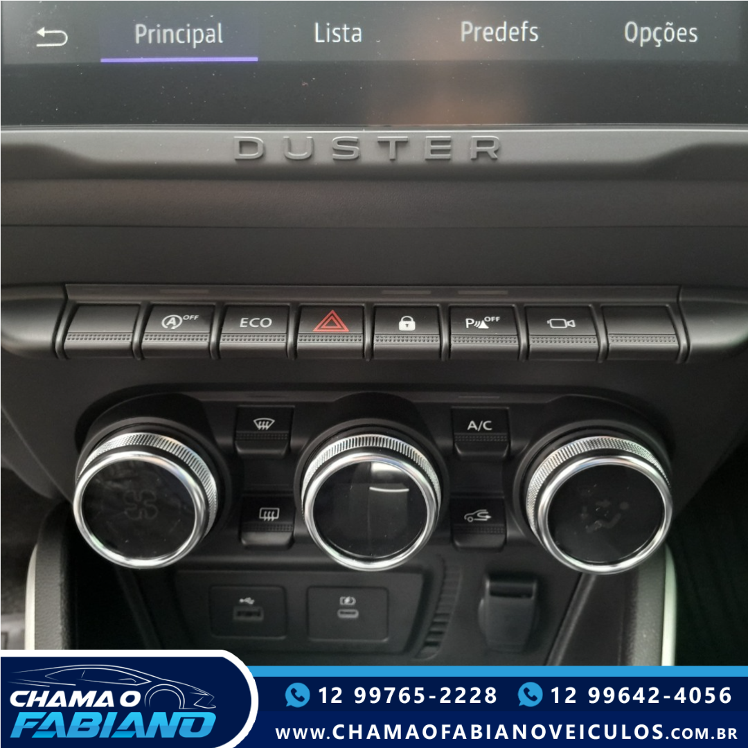 RENAULT Duster 1.6 16V 4P FLEX SCE ICONIC X-TRONIC AUTOMÁTICO