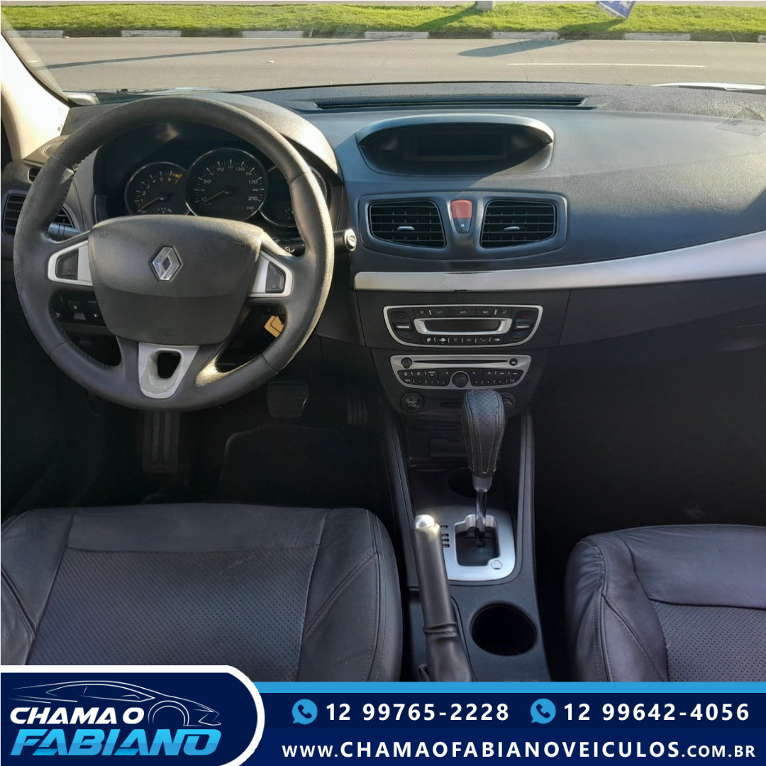 RENAULT Fluence 2.0 16V 4P FLEX DYNAMIQUE AUTOMÁTICO