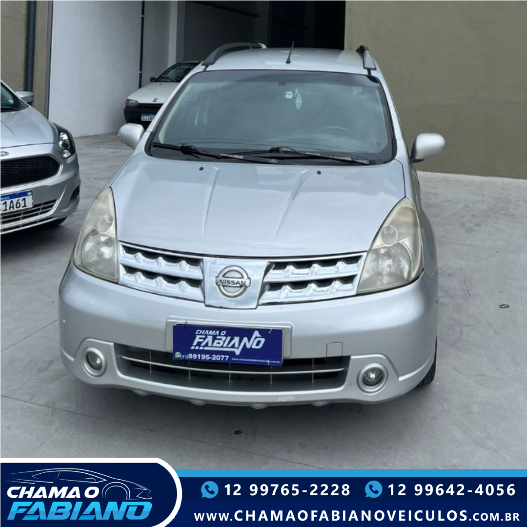 NISSAN Grand Livina 1.8 16V 4P SL FLEX AUTOMÁTICO
