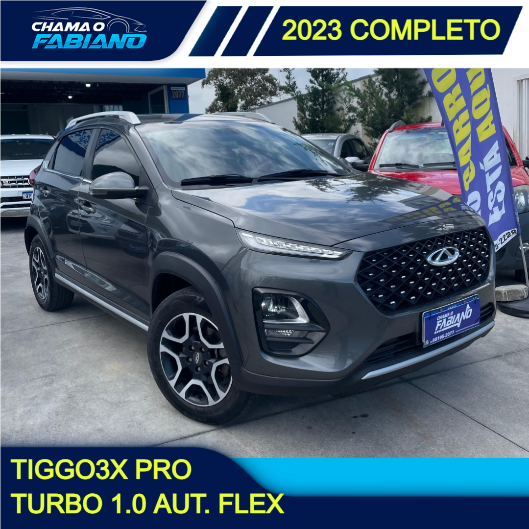 Tiggo 3X 1.0 12V 4P FLEX VVT PRO TURBO AUTOMÁTICO CVT