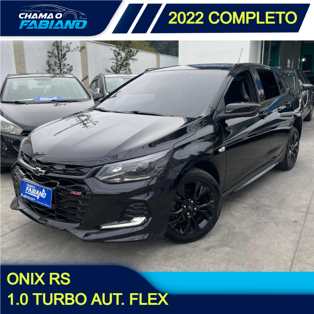 Onix Hatch 1.0 12V 4P FLEX RS TURBO AUTOMÁTICO