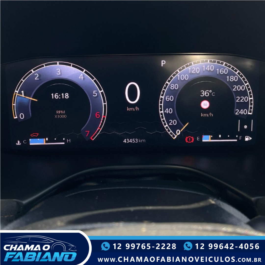 Commander 1.3 16V 4P FLEX T270 LIMITED TURBO AUTOMÁTICO