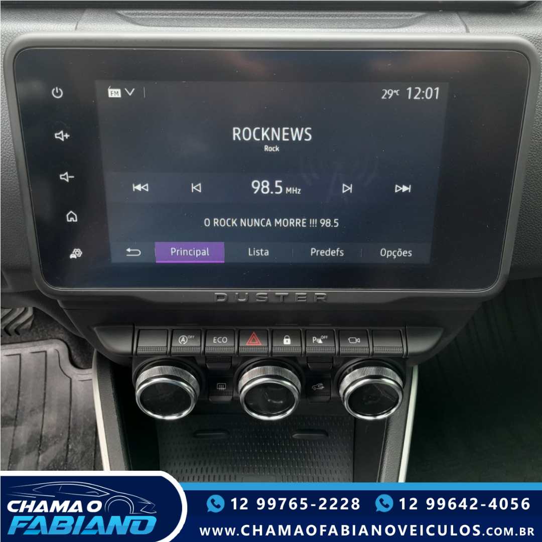 RENAULT Duster 1.6 16V 4P FLEX SCE ICONIC X-TRONIC AUTOMÁTICO