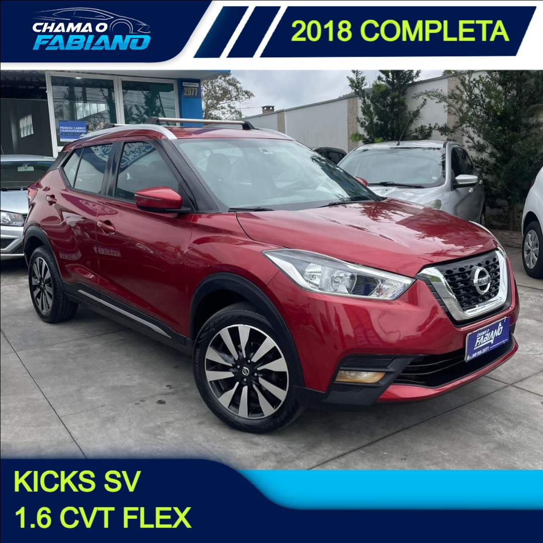 Kicks 1.6 16V 4P FLEX SV X-TRONIC AUTOMÁTICO CVT