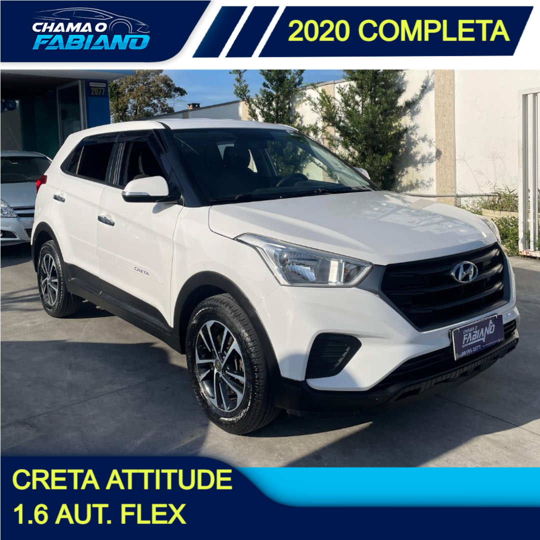 Creta 1.6 16V 4P FLEX ATTITUDE AUTOMÁTICO