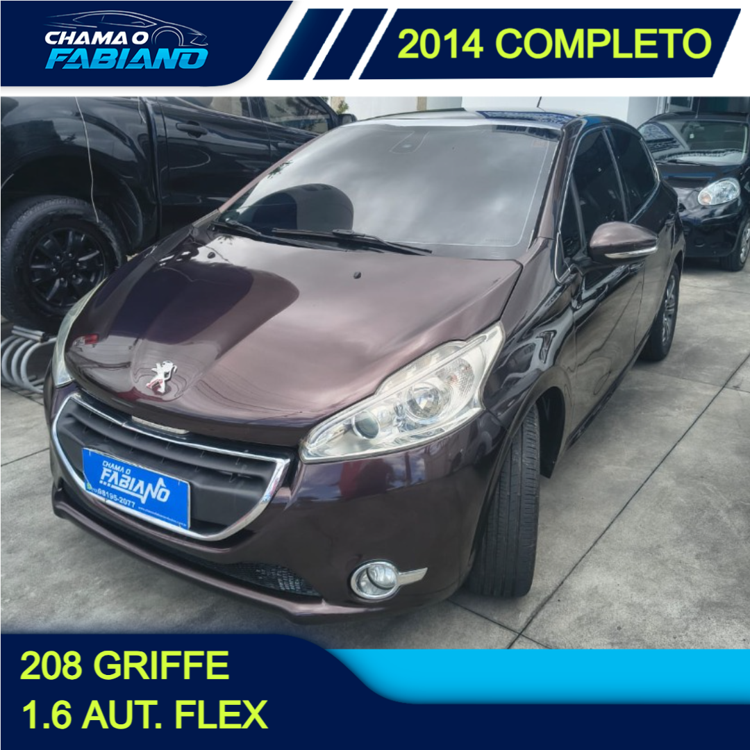 208 1.6 16V 4P FLEX GRIFFE AUTOMÁTICO
