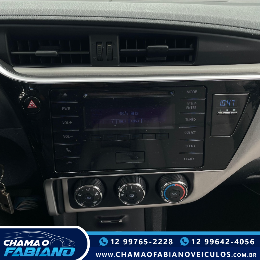 Corolla 1.8 16V 4P GLI UPPER FLEX AUTOMÁTICO