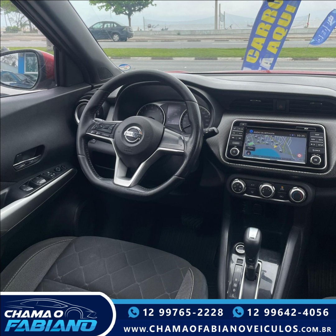 NISSAN Kicks 1.6 16V 4P FLEX SV X-TRONIC AUTOMÁTICO CVT NISSAN Kicks 1.6 16V 4P FLEX SV X-TRONIC AUTOMÁTICO CVT