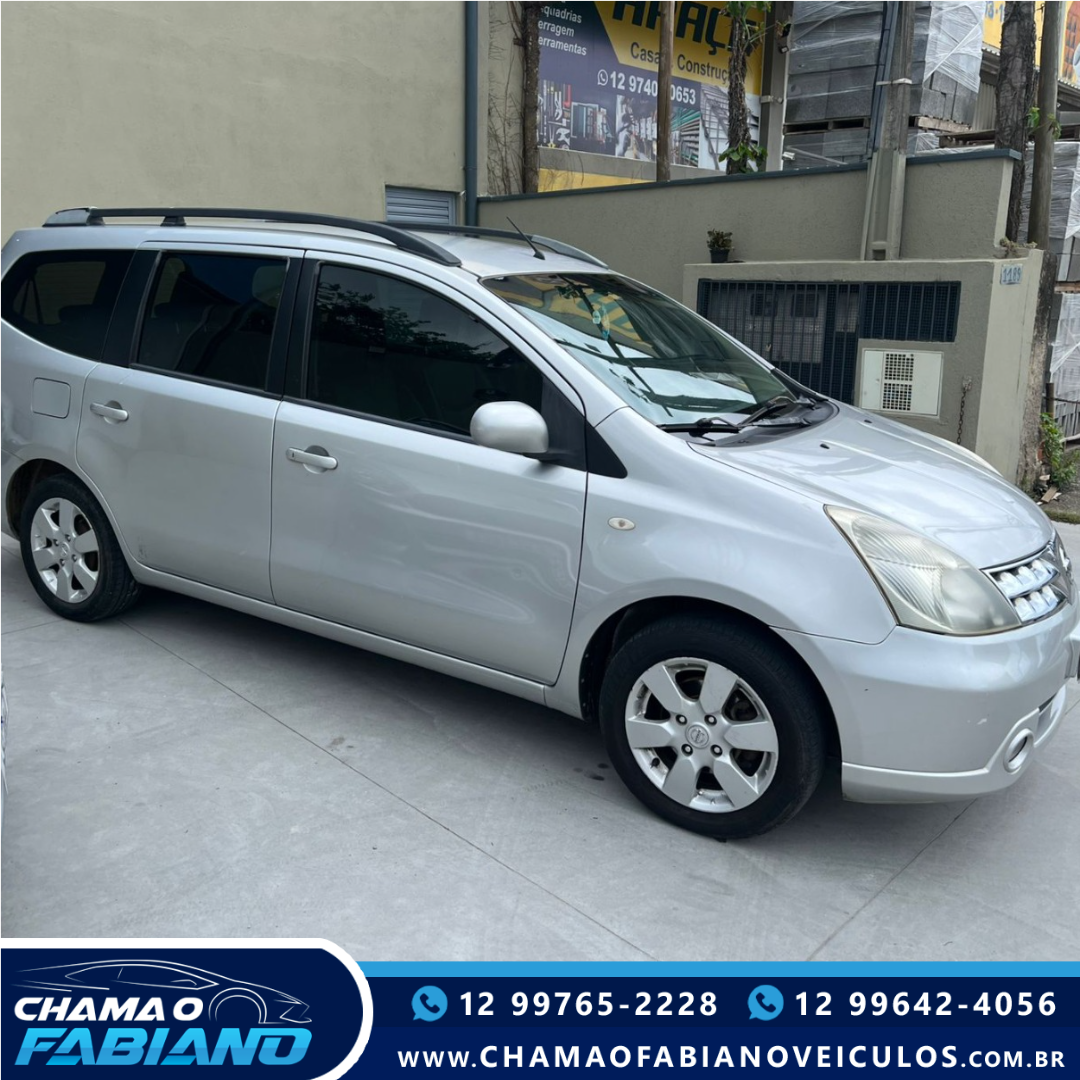 NISSAN Grand Livina 1.8 16V 4P SL FLEX AUTOMÁTICO