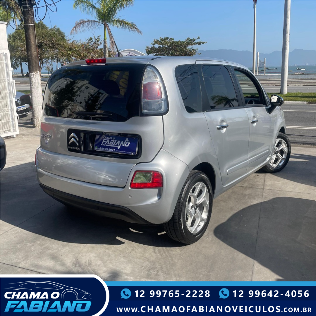 C3 Picasso 1.6 16V 4P FLEX EXCLUSIVE AUTOMÁTICO