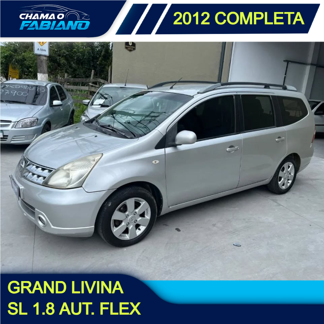 Grand Livina 1.8 16V 4P SL FLEX AUTOMÁTICO