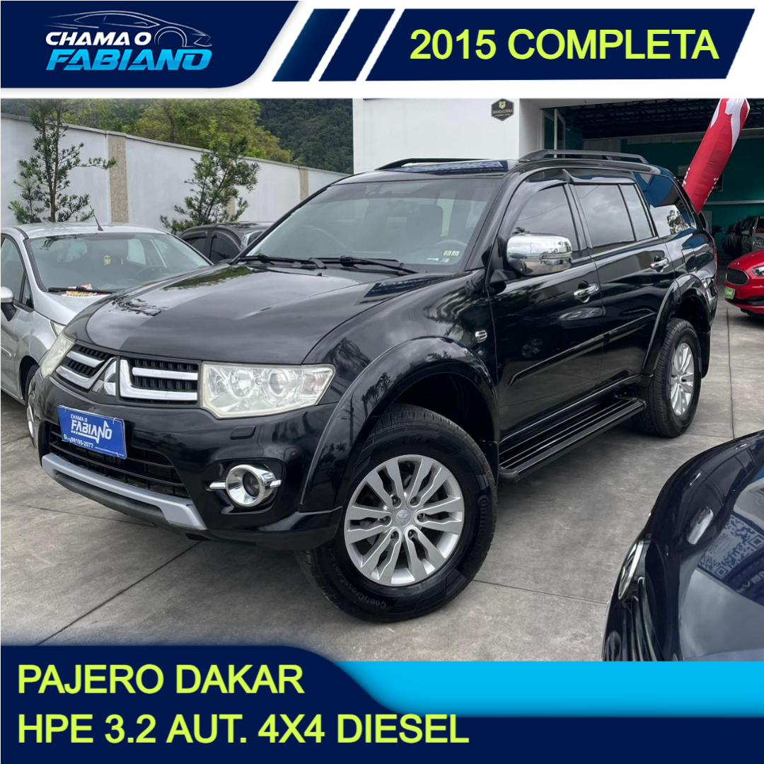 Pajero Dakar 3.2 16V 4P HPE 4X4  7 LUGARES TURBO INTECOOLER DIESEL AUTOMÁTICO