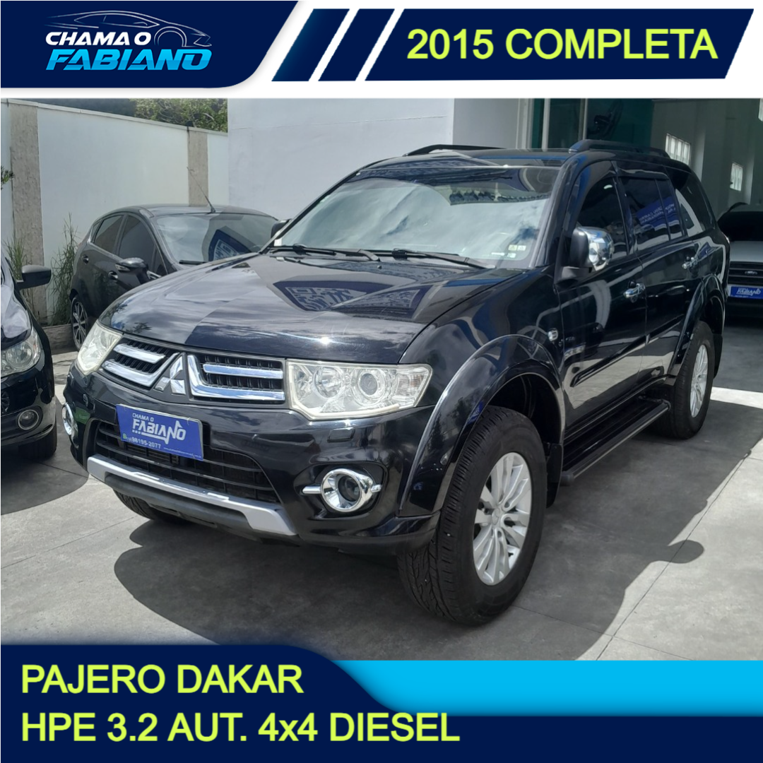 Pajero Dakar 3.2 16V 4P HPE 4X4  7 LUGARES TURBO INTECOOLER DIESEL AUTOMÁTICO