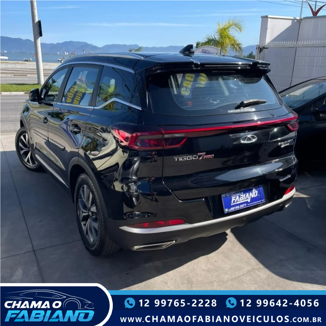 Tiggo 7 Pro 1.6 16V 4P TGDI DCT TURBO AUTOMÁTICO