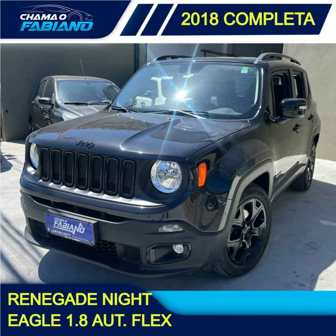 Renegade 1.8 16V 4P FLEX NIGTH EAGLE AUTOMÁTICO
