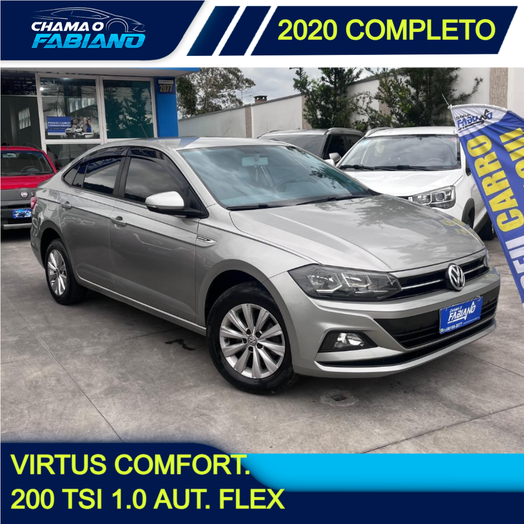 Virtus 1.0 4P 200 TSI FLEX COMFORTLINE AUTOMÁTICO