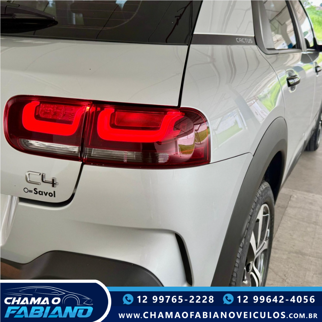 CITROEN C4 Cactus 1.6 16V 4P FLEX SHINE PACK THP TURBO AUTOMÁTICO
