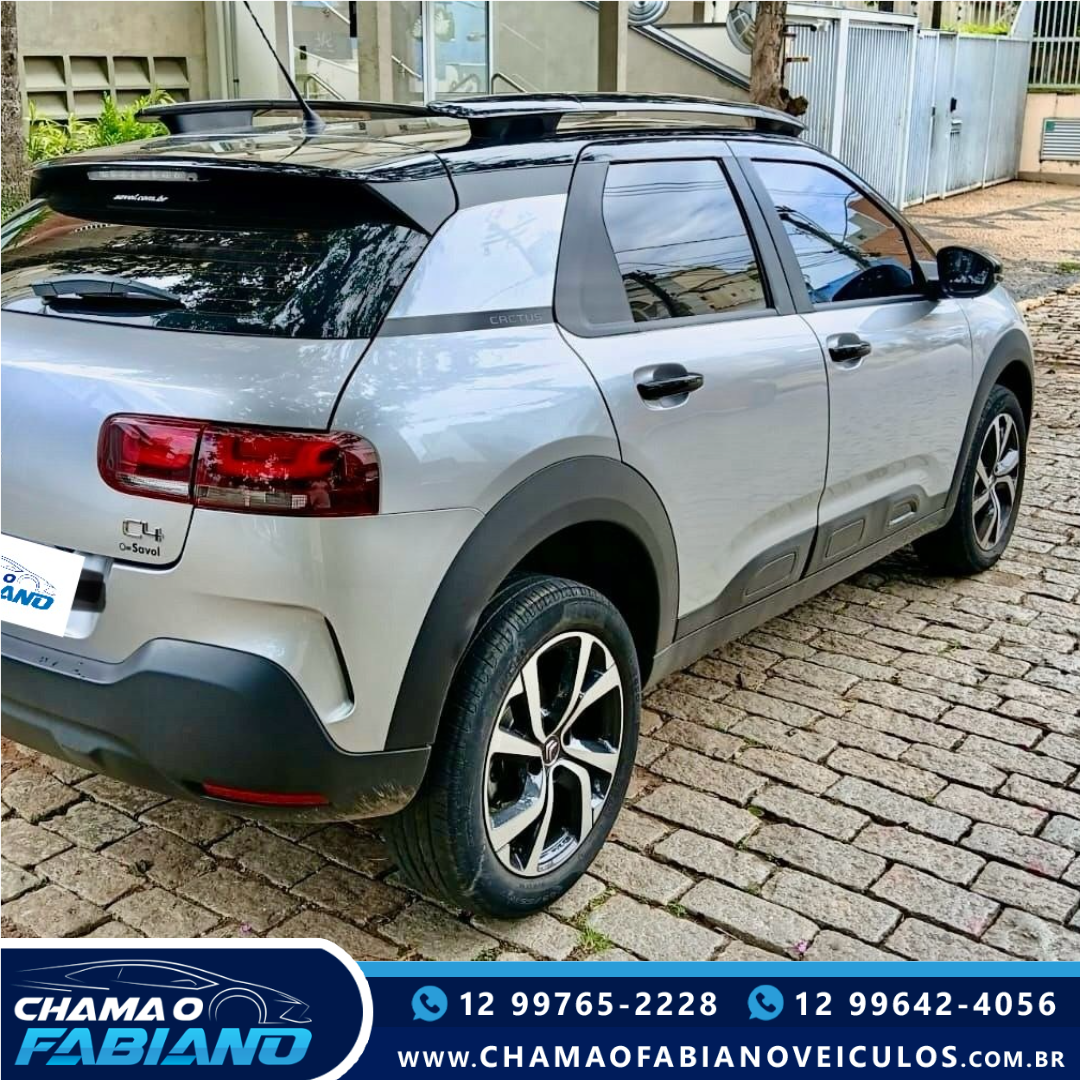 CITROEN C4 Cactus 1.6 16V 4P FLEX SHINE PACK THP TURBO AUTOMÁTICO