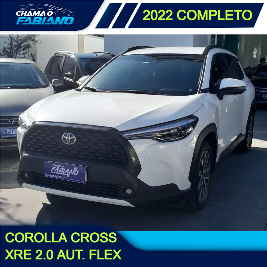 Corolla Cross 2.0 16V 4P FLEX VVT-IE XRE DIRECT SHIFT AUTOMÁTICO CVT