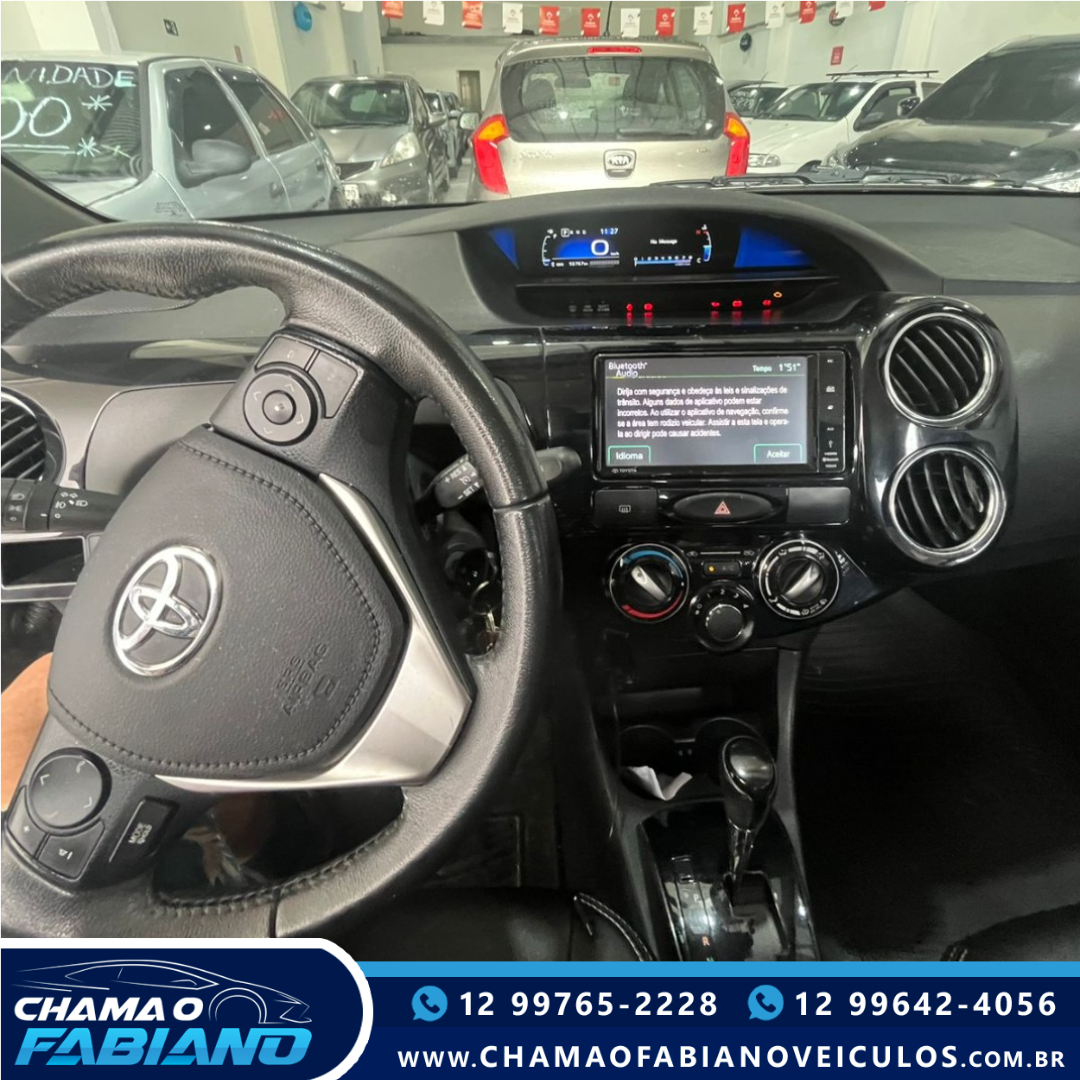 TOYOTA Etios Hatch 1.5 16V 4P FLEX XLS AUTOMÁTICO