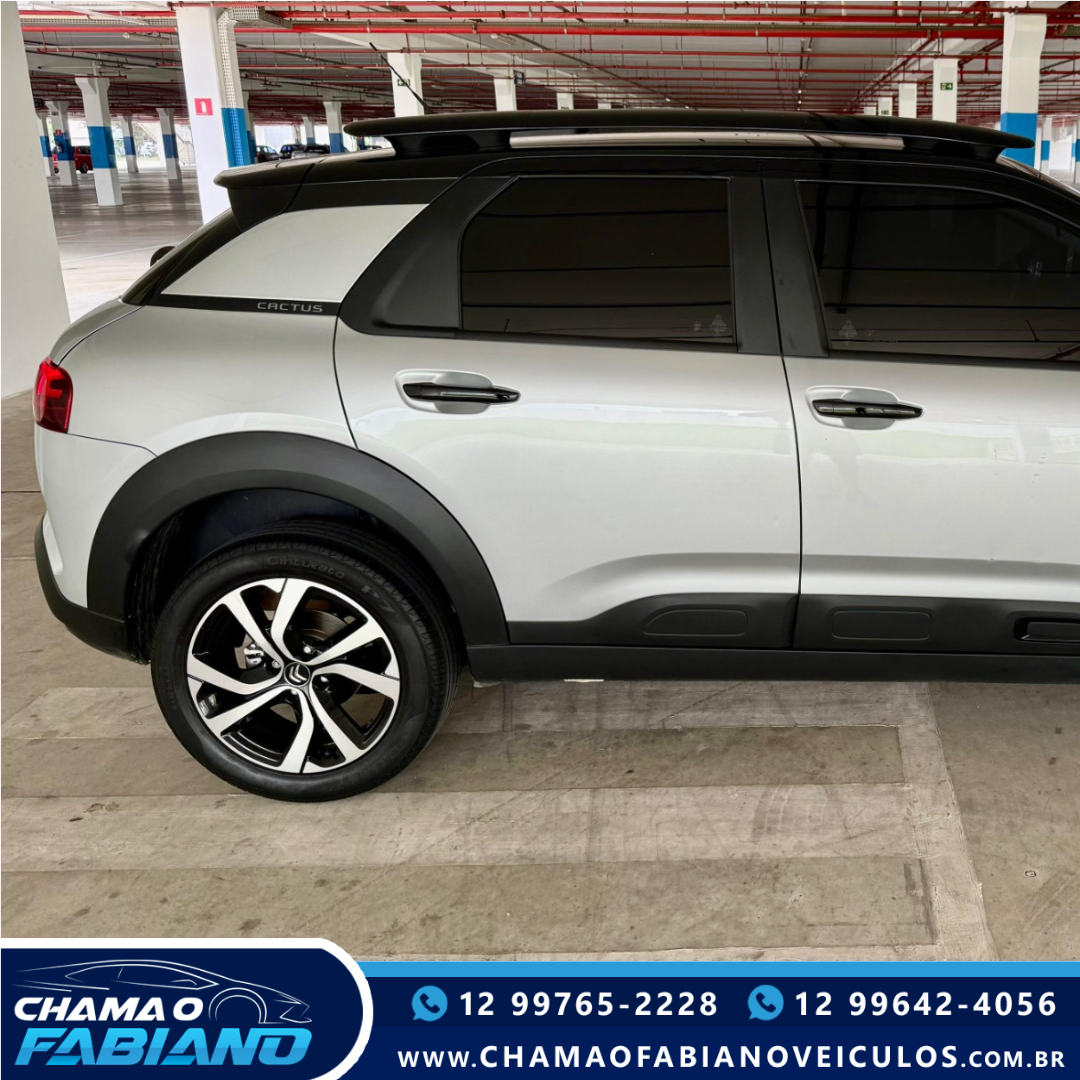 CITROEN C4 Cactus 1.6 16V 4P FLEX SHINE PACK THP TURBO AUTOMÁTICO