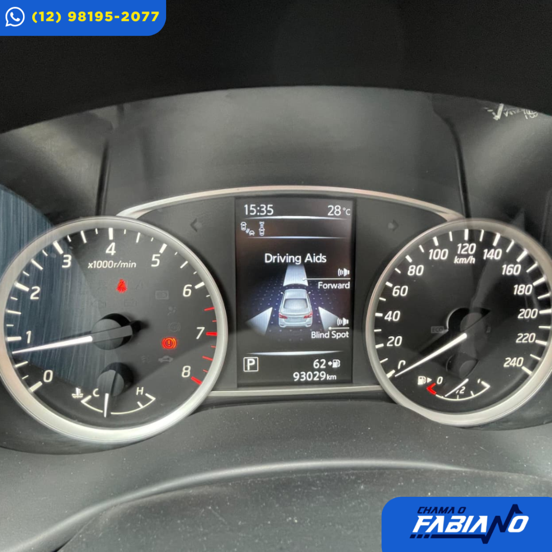 NISSAN Sentra 2.0 16V 4P FLEX SL AUTOMÁTICO CVT