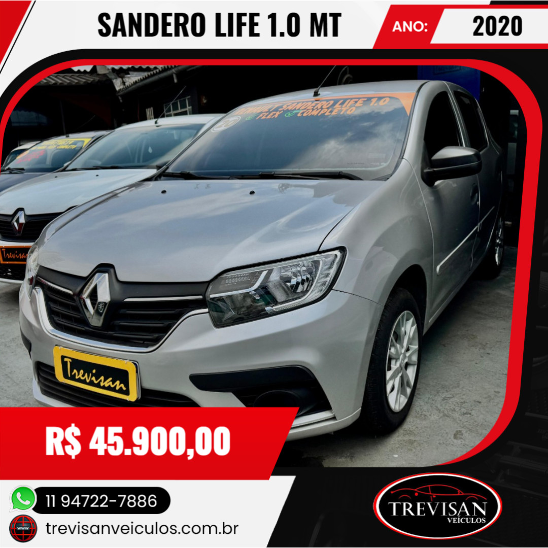 Sandero 1.0 12V 4P FLEX SCE AUTHENTIQUE