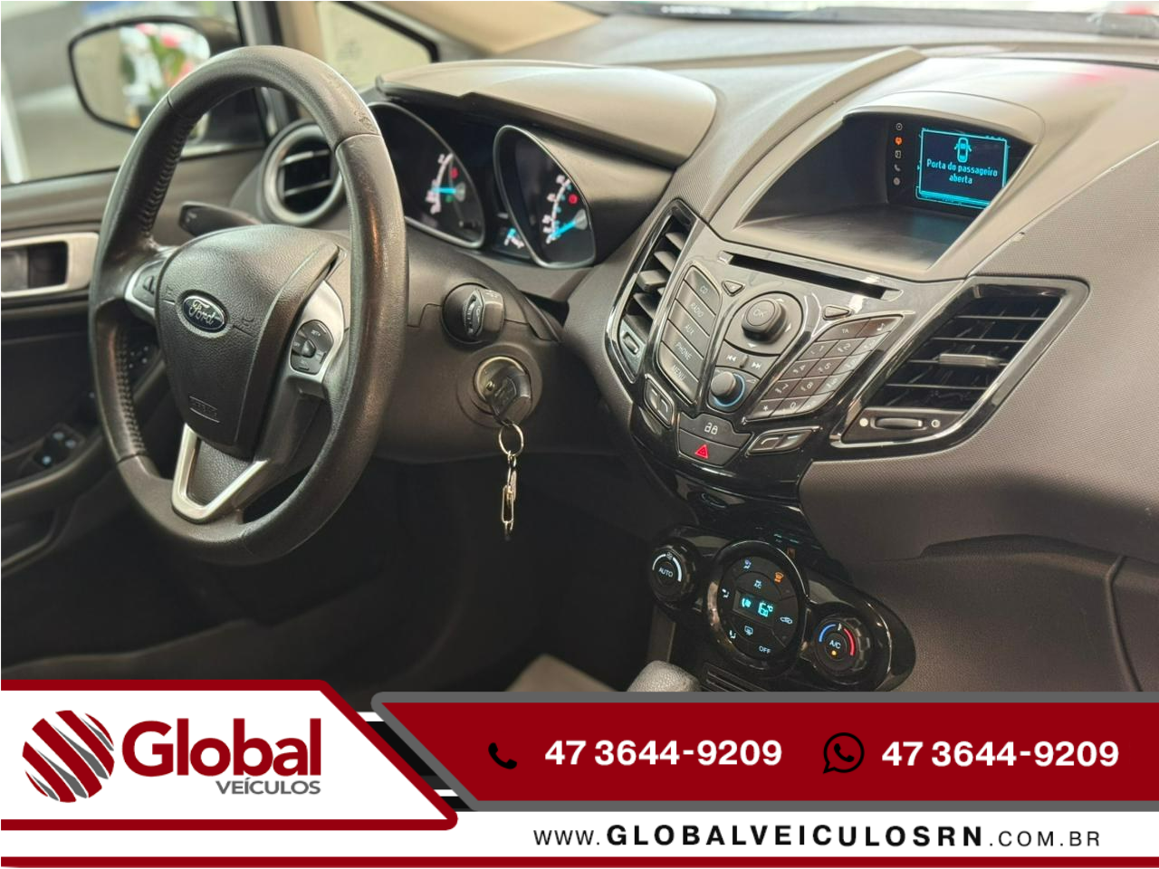 FORD Fiesta Hatch 1.6 16V 4P FLEX TITANIUM POWERSHIFT AUTOMÁTICO