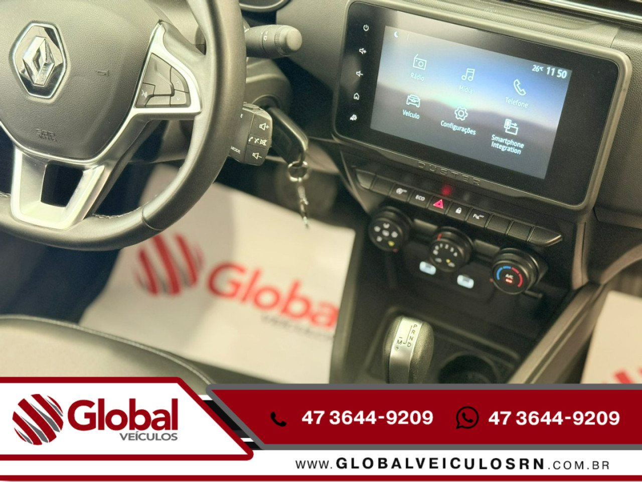 Duster 1.6 16V 4P FLEX SCE INTENSE X-TRONIC AUTOMÁTICO