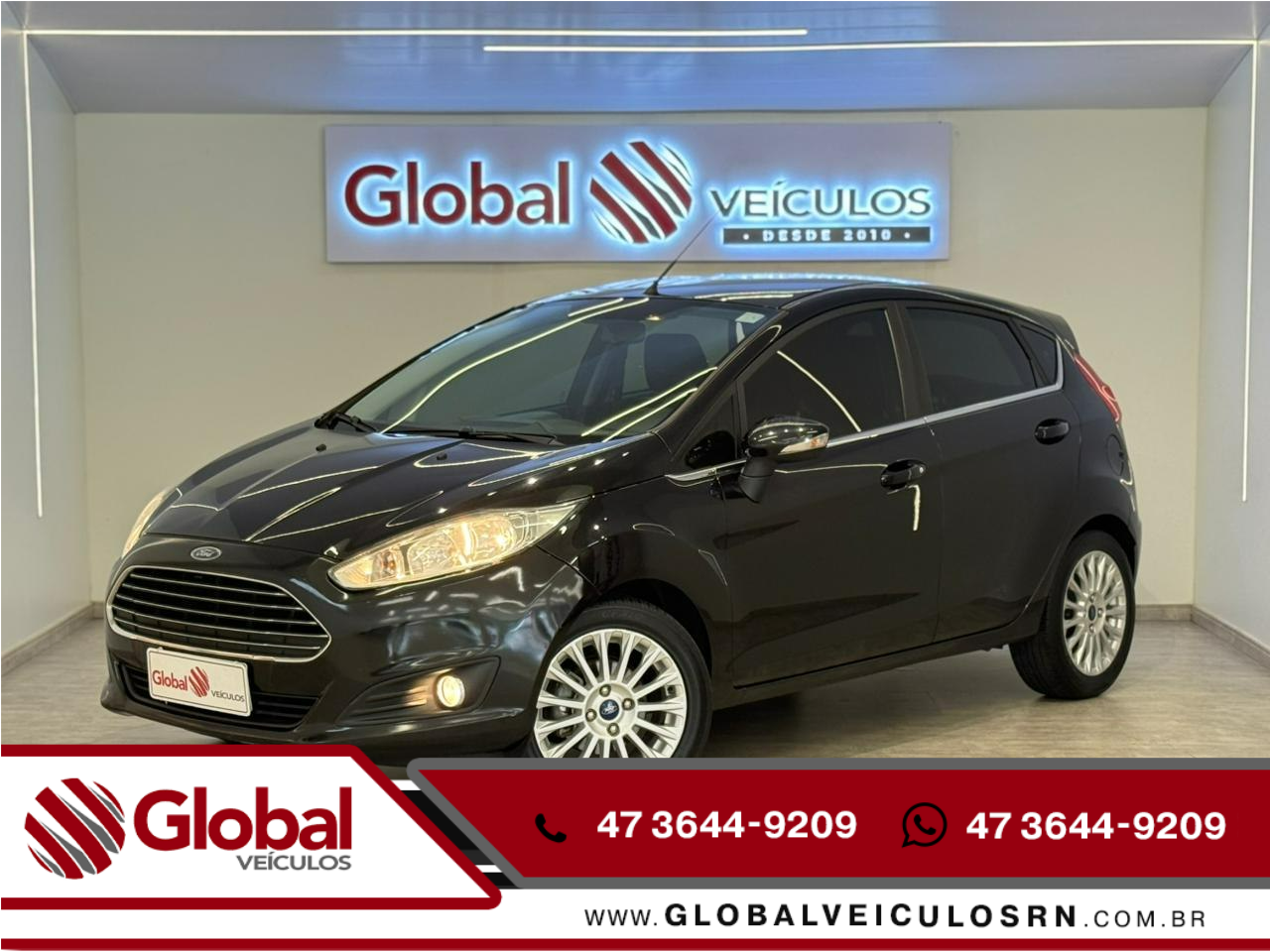 Fiesta Hatch 1.6 16V 4P FLEX TITANIUM POWERSHIFT AUTOMÁTICO