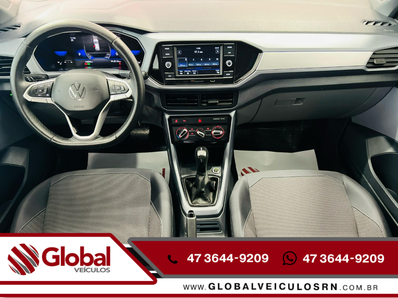 T-Cross 1.0 4P 200 TSI FLEX COMFORTLINE AUTOMÁTICO
