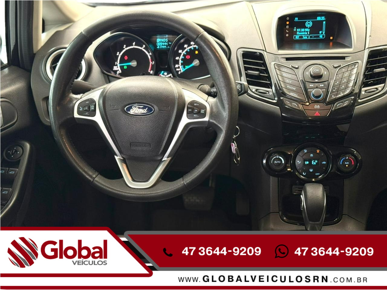 FORD Fiesta Hatch 1.6 16V 4P FLEX TITANIUM POWERSHIFT AUTOMÁTICO