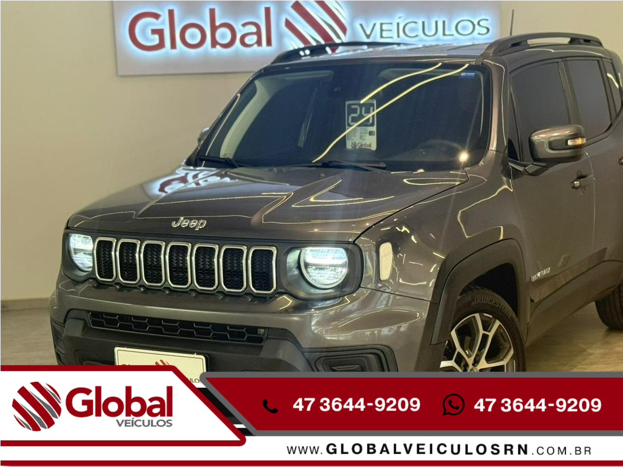 JEEP Renegade 1.3 16V 4P FLEX T270 LONGITUDE TURBO AUTOMÁTICO