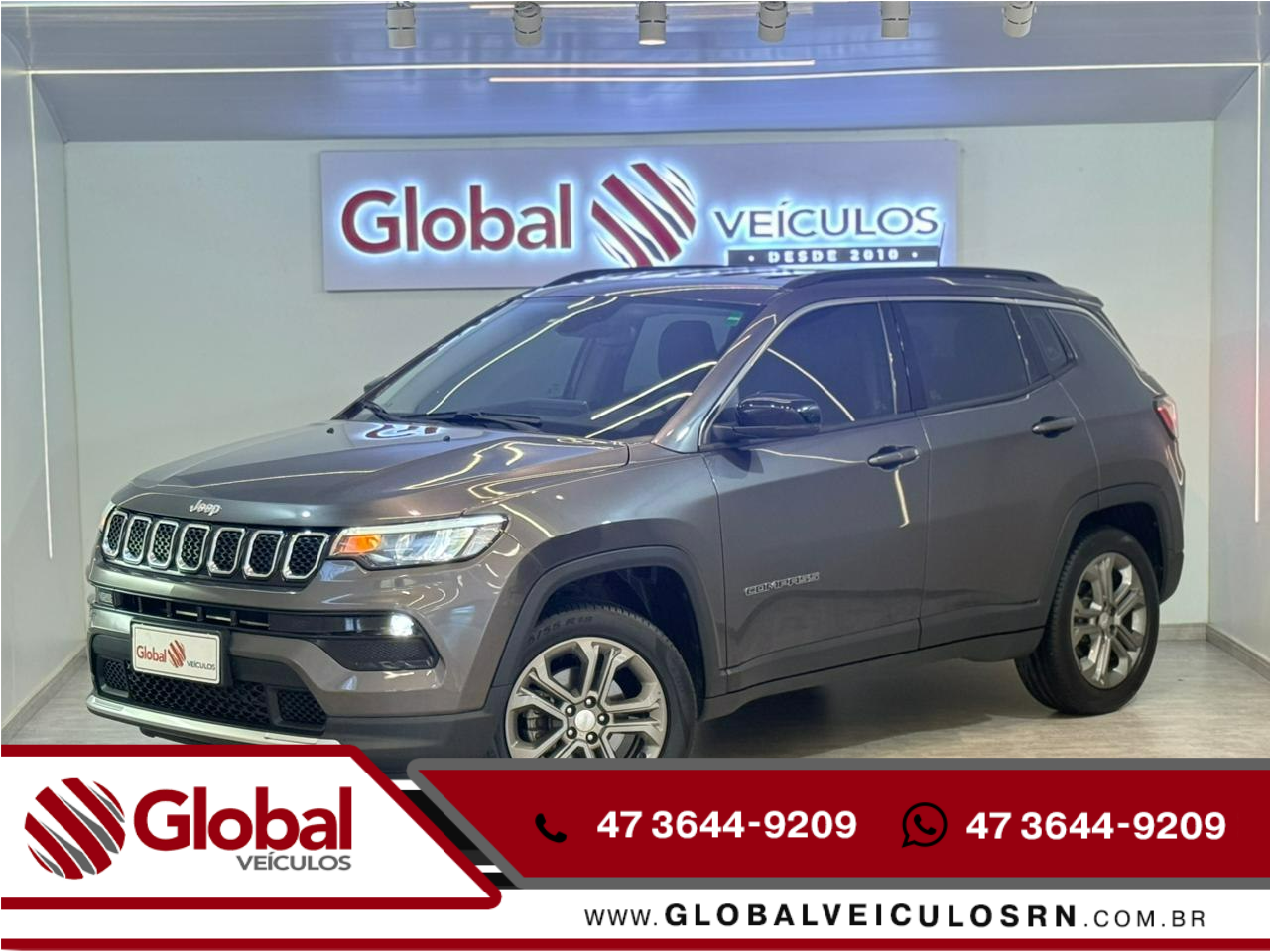 Compass 1.3 16V 4P FLEX LONGITUDE T270 TURBO AUTOMÁTICO