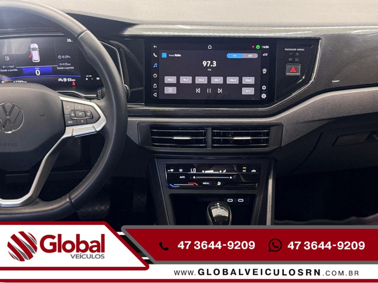 VOLKSWAGEN Virtus 1.0 4P 200 TSI FLEX COMFORTLINE AUTOMÁTICO