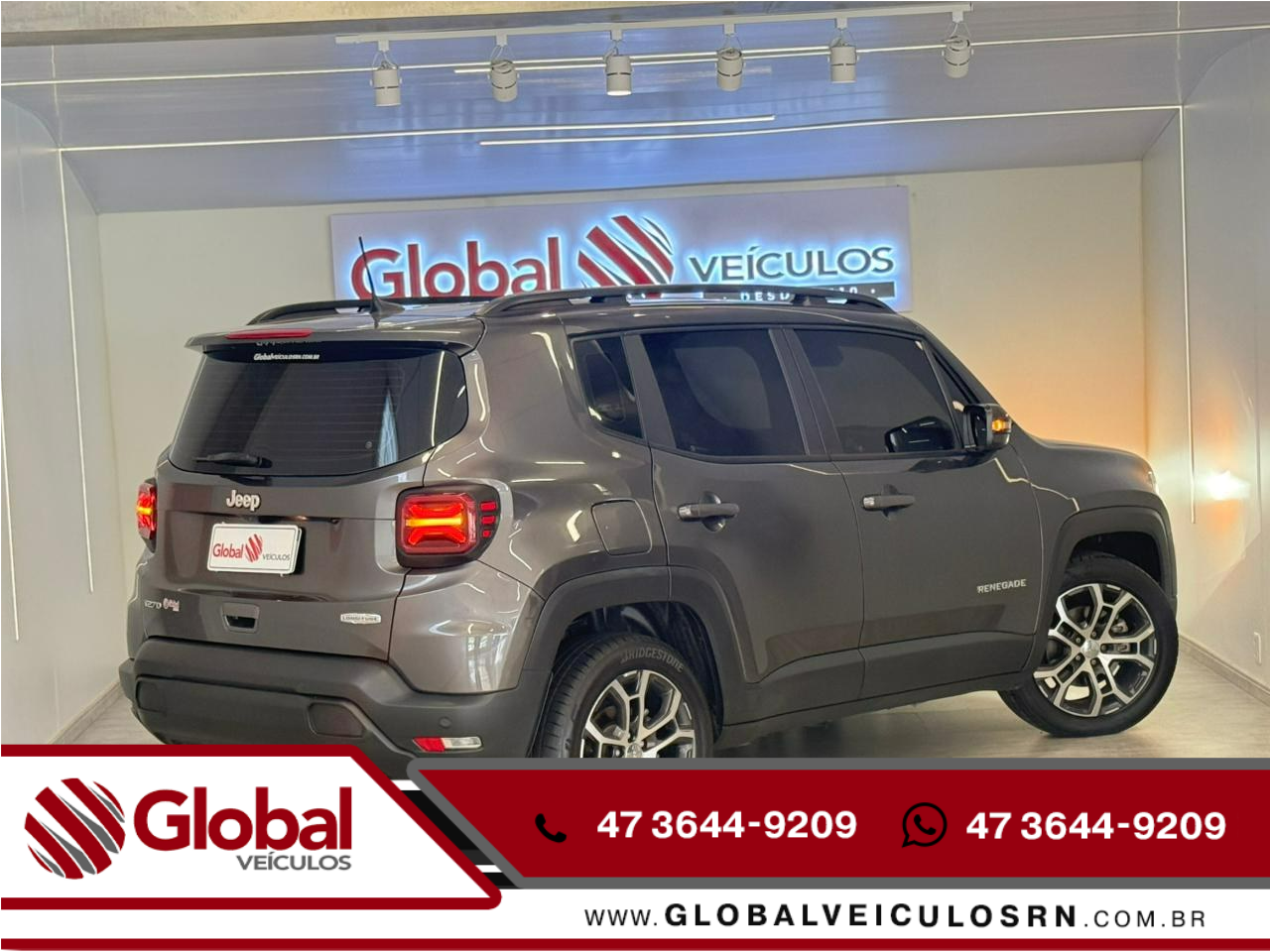 JEEP Renegade 1.3 16V 4P FLEX T270 LONGITUDE TURBO AUTOMÁTICO