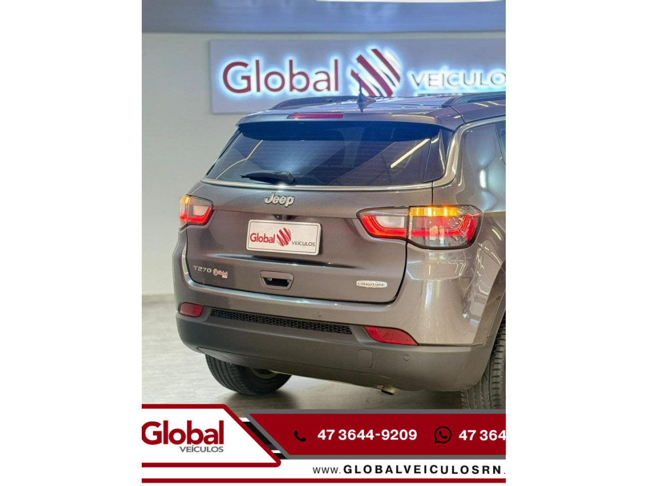 JEEP Compass 1.3 16V 4P FLEX LONGITUDE T270 TURBO AUTOMÁTICO