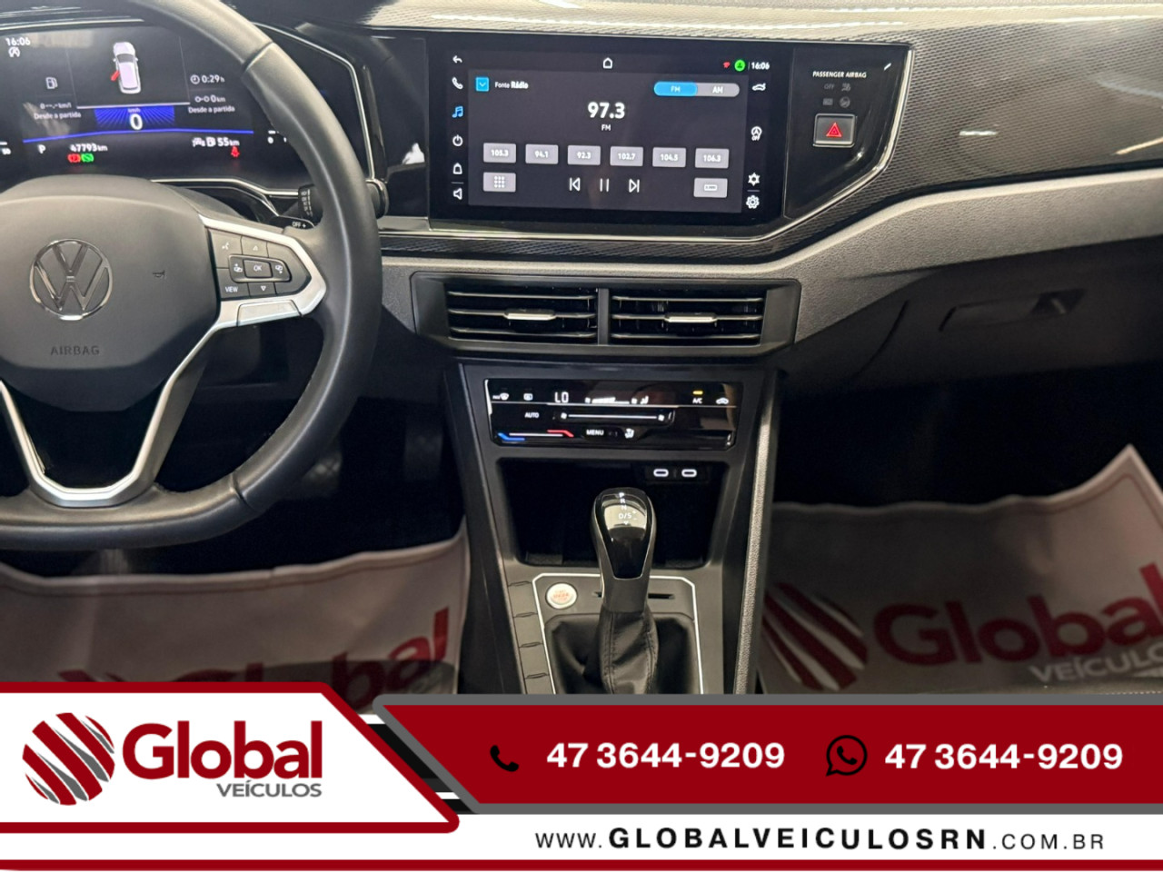 VOLKSWAGEN Virtus 1.0 4P 200 TSI FLEX COMFORTLINE AUTOMÁTICO