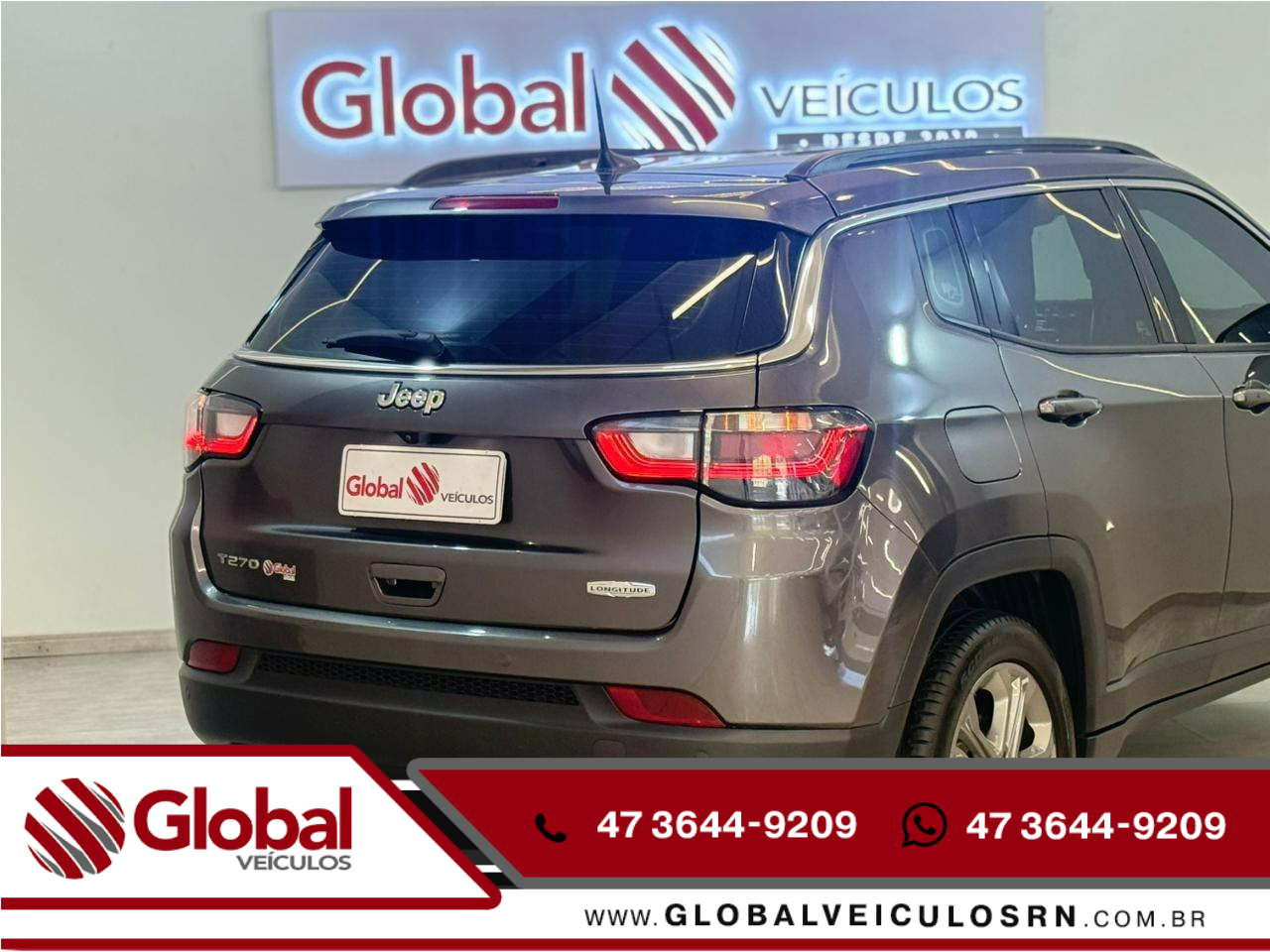 JEEP Compass 1.3 16V 4P FLEX LONGITUDE T270 TURBO AUTOMÁTICO