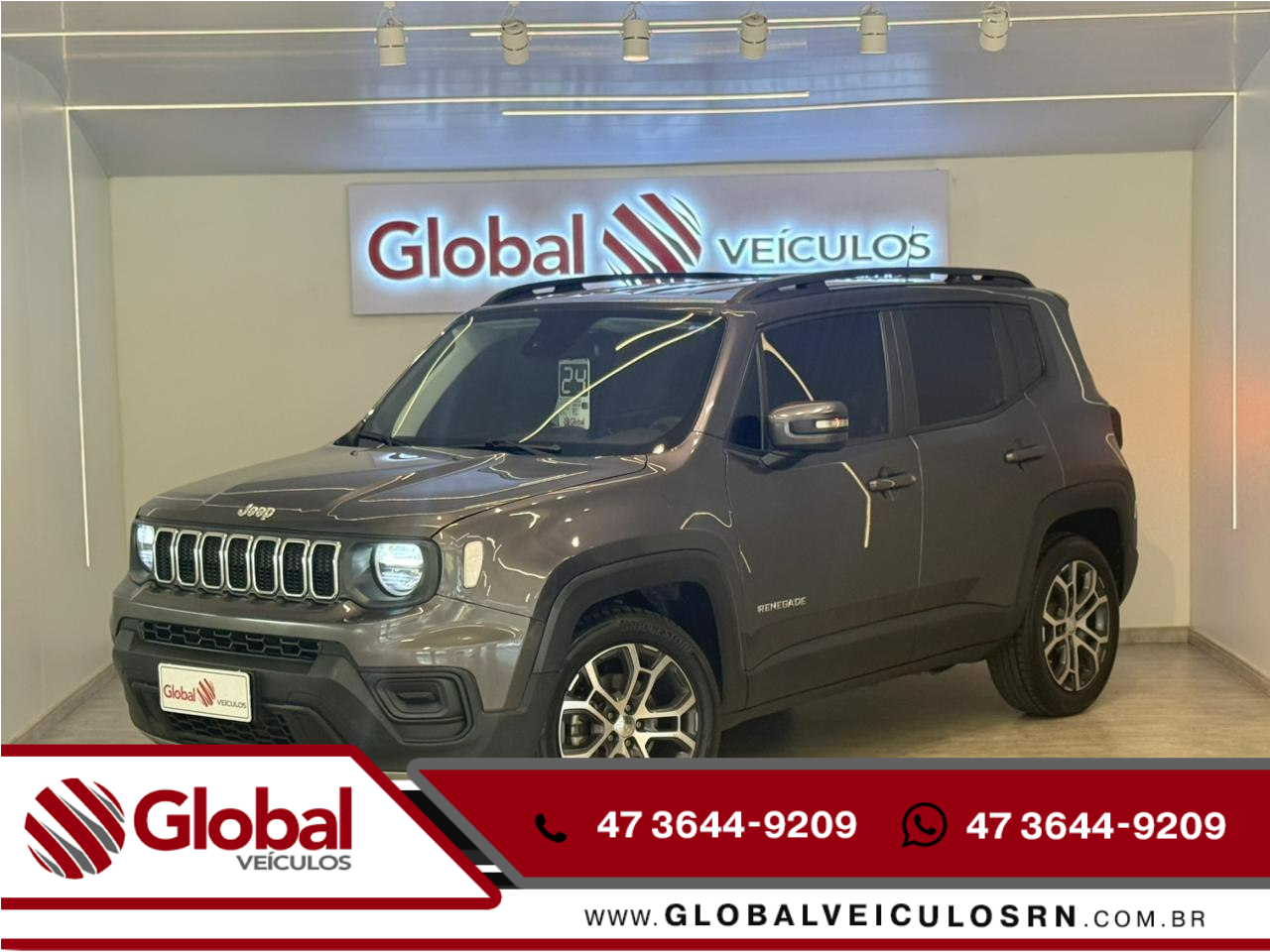 Renegade 1.3 16V 4P FLEX T270 LONGITUDE TURBO AUTOMÁTICO