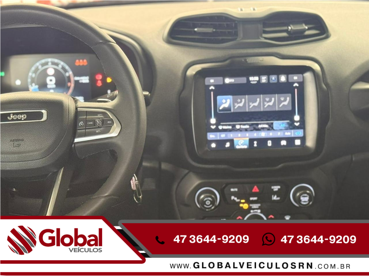 JEEP Renegade 1.3 16V 4P FLEX T270 LONGITUDE TURBO AUTOMÁTICO