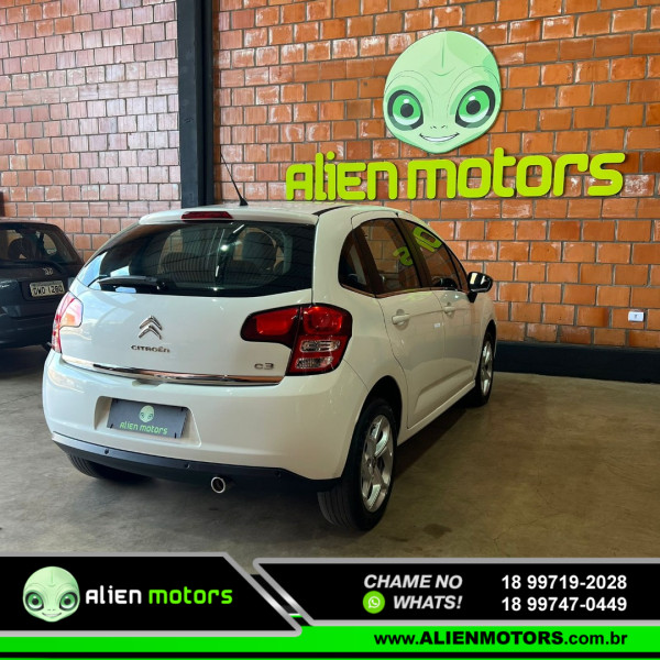 CITROEN C3 1.6 16V 4P EXCLUSIVE FLEX AUTOMÁTICO