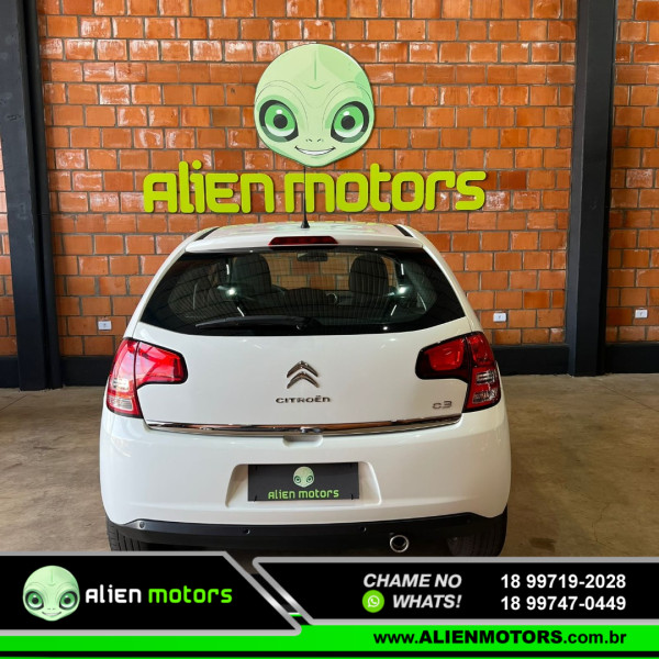 CITROEN C3 1.6 16V 4P EXCLUSIVE FLEX AUTOMÁTICO