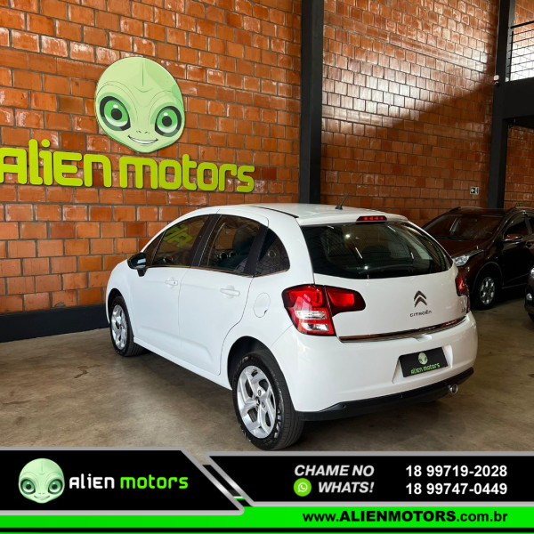 CITROEN C3 1.6 16V 4P EXCLUSIVE FLEX AUTOMÁTICO