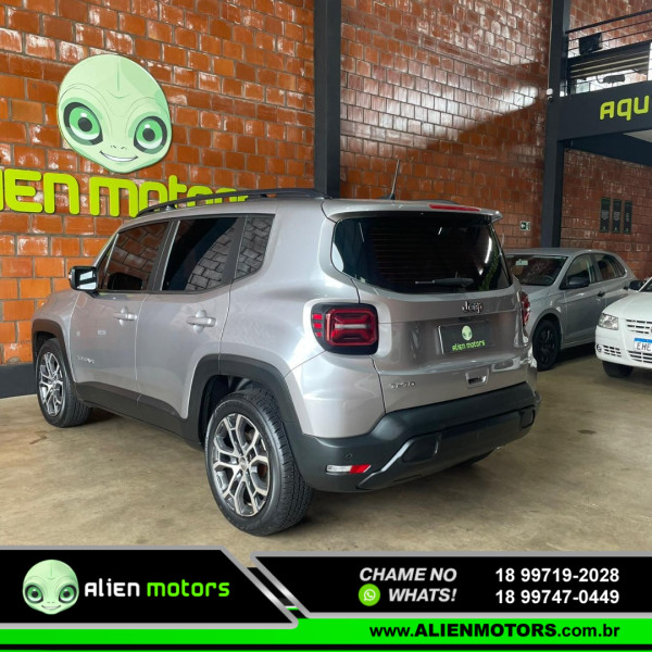 JEEP Renegade 1.3 16V 4P FLEX T270 LONGITUDE TURBO AUTOMÁTICO