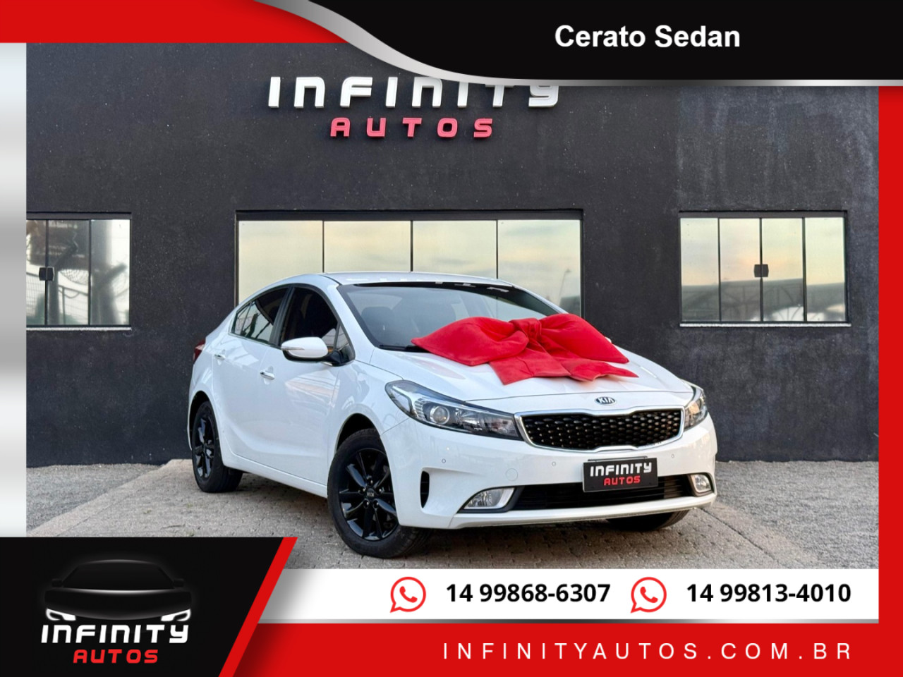 Cerato Sedan 1.6 16V 4P SX3 AUTOMÁTICO