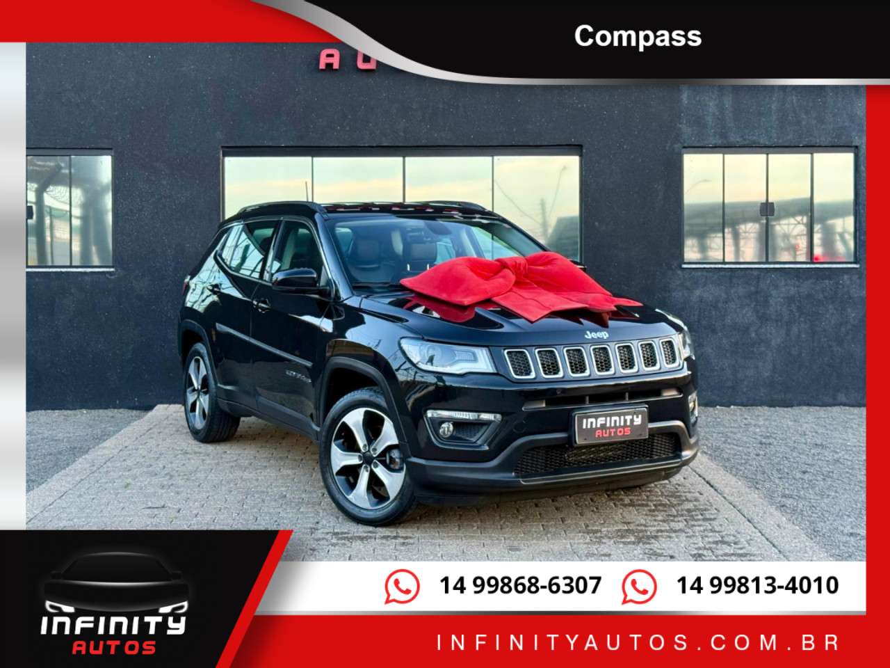 Compass 2.0 16V 4P LONGITUDE FLEX AUTOMÁTICO