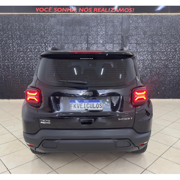 Renegade 1.3 16V 4P FLEX T270 SPORT TURBO AUTOMÁTICO